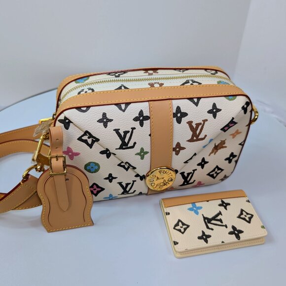 Louis Vuitton x Tyler the Creator Colorful Monogram Craggy Envelope Shoulder Bag - Picture 16 of 16